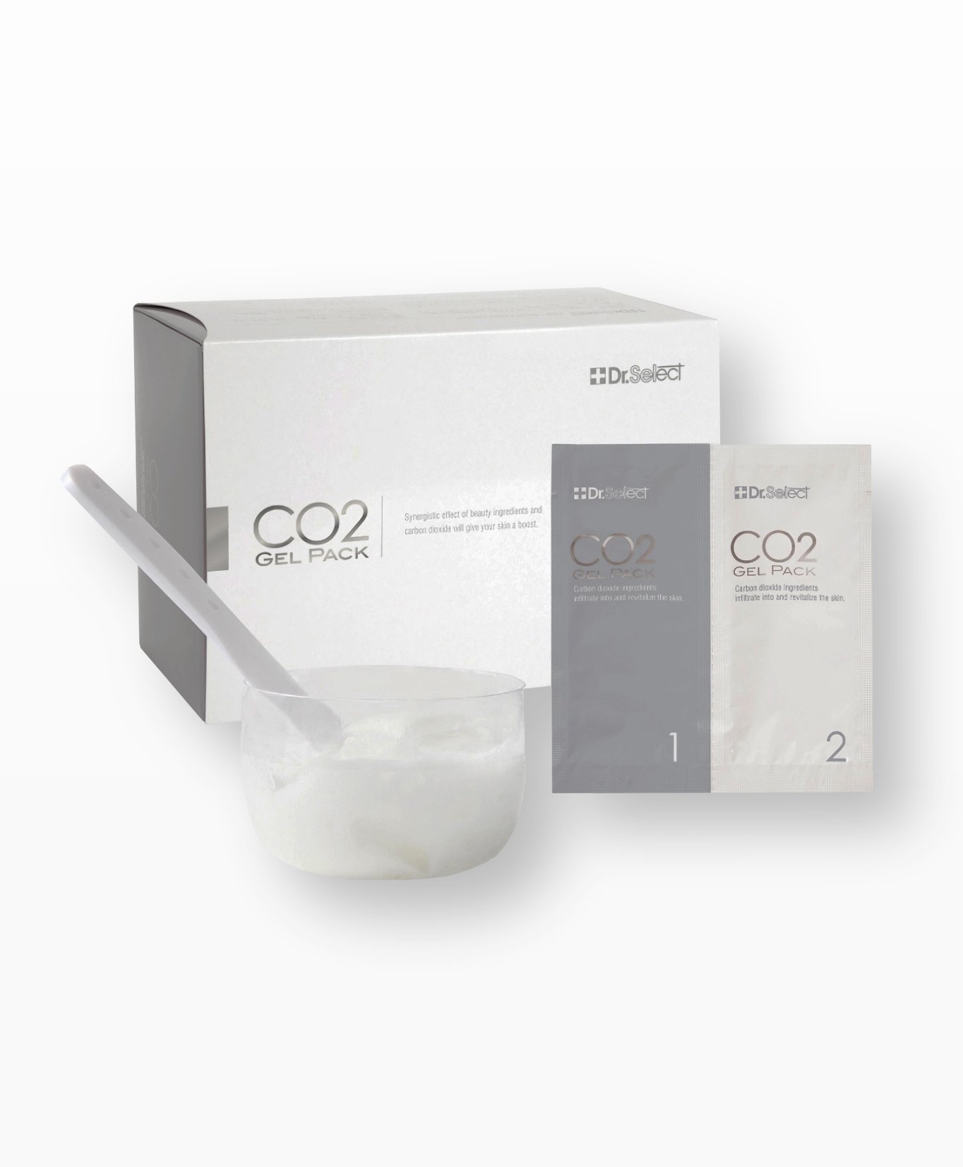 Dr. Select CO2 Gel Carbon Therapy Face Masks 20 pack